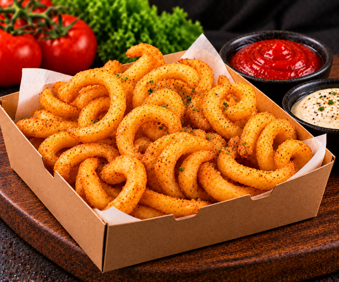 Curly fries